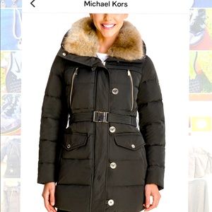 Michael Kors coat szs medium